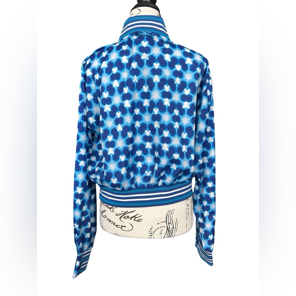 Free People lightweight zip up cropped tennis jacket size S-M - Picture 4 of 8